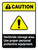 Caution: Herbicide Storage Area - Use Proper PPE Portrait - Wall Sign