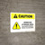 Caution: Herbicide Storage Area - Use Proper PPE White Landscape - Wall Sign