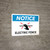 Notice: Electric Fence with Icon Landscape - Wall Sign