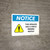 Notice: This Sprayer Has A Triple Rinsing Nozzle with Hazard Icon Landscape - Wall Sign