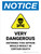 Notice: Very Dangerous Entering This Siphon Would Portrait - Wall Sign