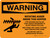 Warning: Rotating Auger Inside Landscape - Wall Sign