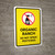 Organic Ranch - Do Not Spray Pesticides with Icon Portrait - Wall Sign