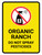 Organic Ranch - Do Not Spray Pesticides with Icon Portrait - Wall Sign