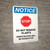 Notice: Do Not Remove Plants - Perpetrators Will Be Prosecuted Portrait - Wall Sign