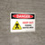 Danger: Keep Out Poison Baited Area Landscape - Wall Sign