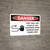 Danger: Keep Away Power Lines - Wall Sign