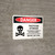 Danger: Pesticide Storage Hazardous Landscape - Wall Sign