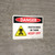 Danger: Pesticides In Tank Keep Off Landscape - Wall Sign