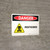 Danger: Pesticides Landscape - Wall Sign