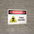 Danger: Toxic Hazard Landscape - Wall Sign