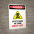 Danger: Pesticides In Tank Keep Off Portrait - Wall Sign