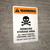 Warning: Herbicide Storage Area - All Unauthorized Personnel Keep Out Portrait - Wall Sign