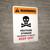 Warning: Pesticide Storage - Hazardous To Health - Keep Off Portrait - Wall Sign