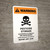 Warning: Pesticide Storage - Hazardous To Health and Environment Portrait - Wall Sign