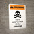 Warning: Wear Respirator While Spraying with Hazard Portrait - Wall Sign