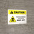 Caution: Pesticide/Herbicide Application - Keep Off Landscape - Wall Sign