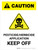 Caution: Pesticide/Herbicide Application - Keep Off Portrait - Wall Sign