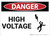 Danger: High Voltage - Wall Sign