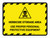 Herbicide Storage Area - Use Proper Persona Hazard Lines with Icon Landscape - Wall Sign