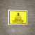 Warning - Keep Out Poison Baited Area No Pets Allowed with Hazard Icon Landscape - Wall Sign
