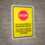 Stop: You Are Entering A Biosecure Facility Portrait - Wall Sign