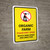 Organic Farm - Please Don't Spray with Icon Portrait - Wall Sign