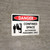 Danger: Confined Space Authorized Personnel Only Landscape with Icon - Wall Sign