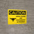 Caution: Aerial Filming and Photography in Progress Landscape With Icon - Wall Sign