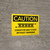Caution: Conveyor May Start Without Warning Landscape With Icon - Wall Sign