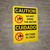 Caution: Do Not Drink the Water Bilingual Spanish With Icons - Wall Sign