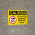 Caution: Do Not Pour Chemicals Down Drain Landscape - Wall Sign