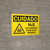 Caution: H2S Poisonous Gas May Be Present Spanish Landscape With Icon - Wall Sign