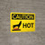 Caution: Hot Landscape With Icon - Wall Sign