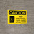 Caution: Keep Electrical Panel Clear at all Times Landscape With Icon - Wall Sign
