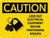 Caution: Lock Out Electrical Equipment Before Repairs Landscape With Icons - Wall Sign