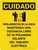 Caution: Electrical Panel Keep Clear Spanish Portrait With Icon - Wall Sign