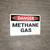 Danger: Methane Gas - Wall Sign