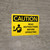 Caution: Read Instructions Before Operating Landscape With Icon - Wall Sign