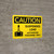Caution: Suspended Load Authorized Personnel Only Landscape With Icon - Wall Sign