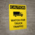 Caution: Watch for Truck Traffic Portrait With Icon - Wall Sign
