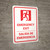 Emergency Exit Portrait Bilingual Spanish with Icon - Wall Sign