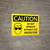 Caution: PPE Do Not Operate Without Eye Protection Landscape With Icon - Wall Sign