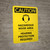 Caution: PPE Hazardous Noise Area Hearing Protection Required Portrait With Icon - Wall Sign