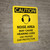 Caution: PPE Noise Area May Cause Hearing Loss Use Hearing Protection Portrait With Icon - Wall Sign
