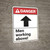 Danger: Men Working Above ANSI - Wall Sign