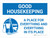 Good Housekeeping A Place For Everything Landscape with Graphic - Wall Sign