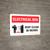 Electrical Box Keep Clear 36 inches Landscape with Graphic - Wall Sign