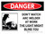 Danger: Do Not Watch Arc Welder Landscape with Graphic - Wall Sign