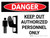 Danger: Keep Out - Authorized Personnel Only Landscape with Graphic - Wall Sign